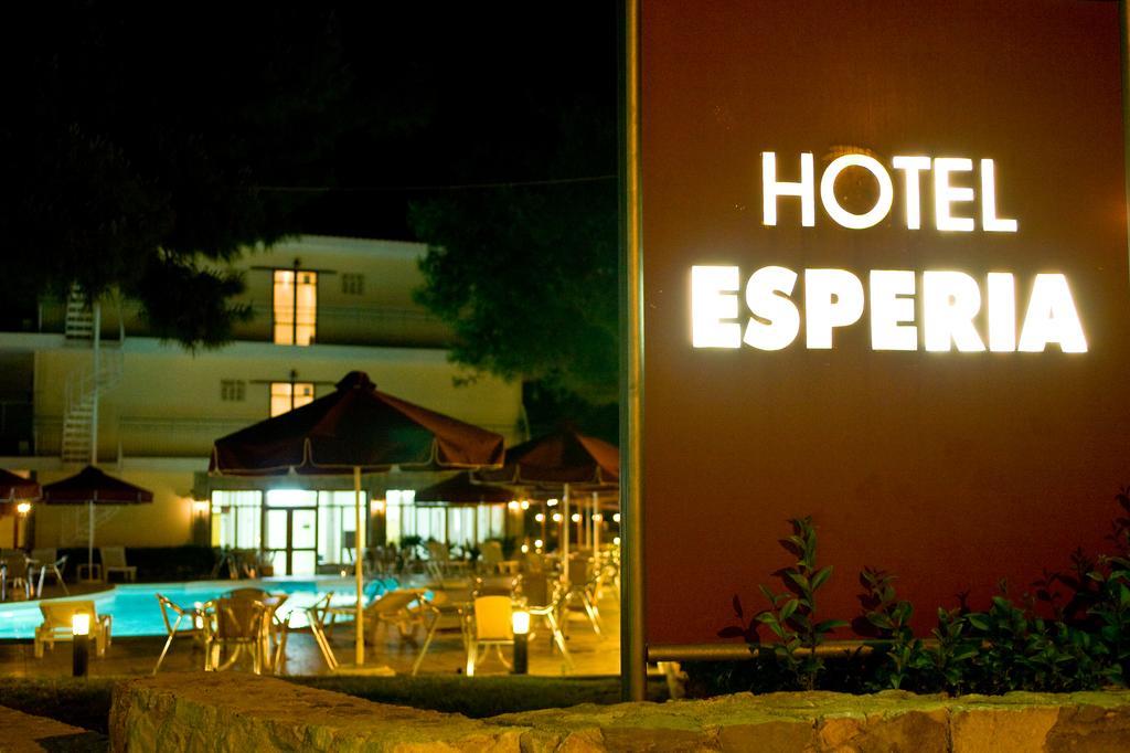 Esperia Hotel Tolón Buitenkant foto